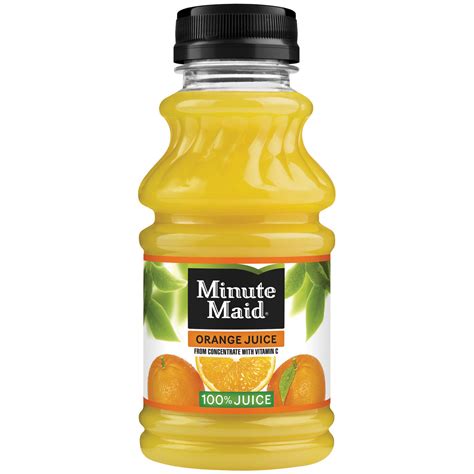 Minute Maid 100 Orange Juice 10 Fl Oz Bottle La Comprita