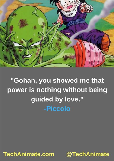 I hope you like them, if you know some more quotes drop them in the comment. LIST 31 Inspirational Piccolo Quotes from DBZ | TechAnimate
