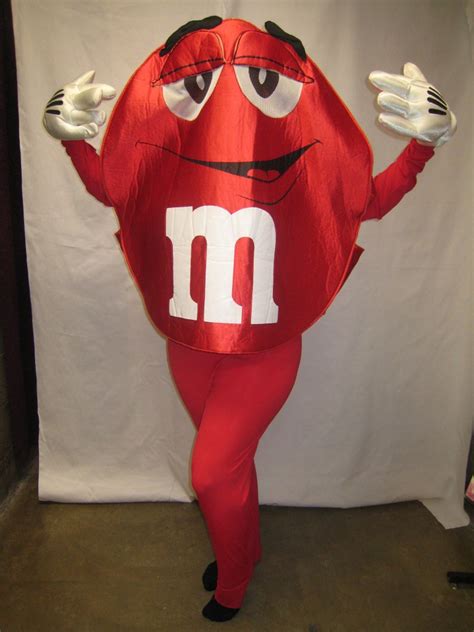 M And M Red Costume