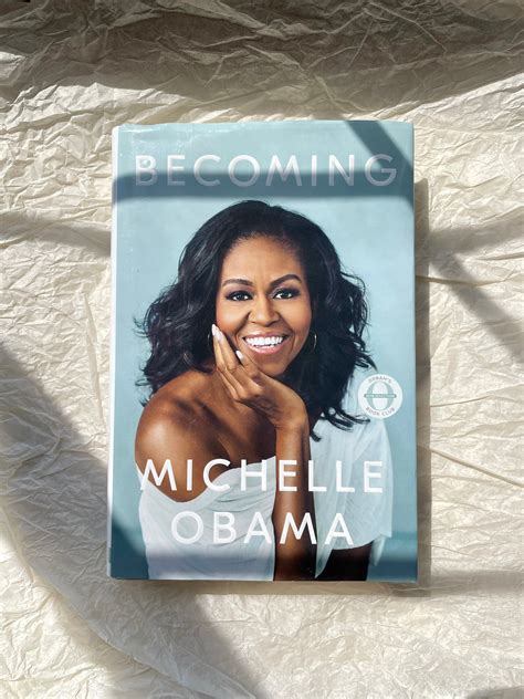 Becoming Book By Michelle Obama Hardcover Michelle Obama Etsy
