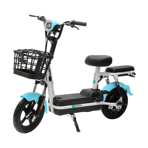Electric Manpower 48v Dual Use Electric Bicycles Lithium Ion Battery 2 Seat Electric Moped Bike