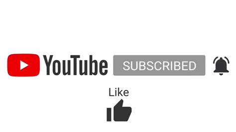 White Screen Youtube Subscribe Button With Sounds 🔔 Youtube
