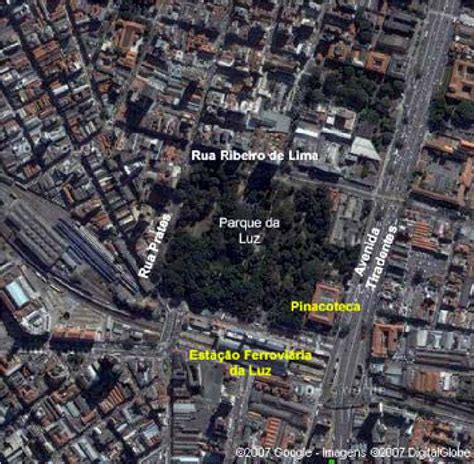 Satellite Image Of Parque Da Luz In S Paulo Approximation Download Scientific Diagram