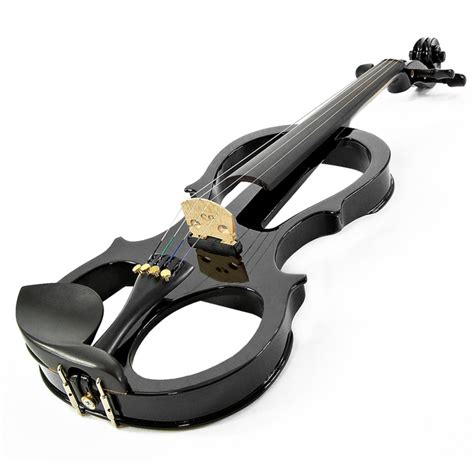 Electric Violin By Gear4music Black Na
