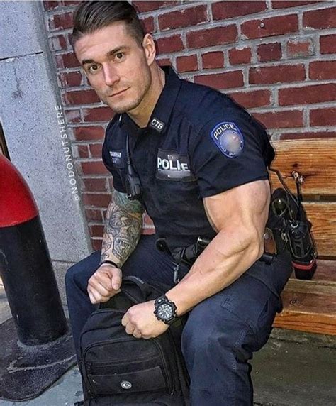 Pin By D Bacon On Gym Motivation Men In Uniform Mens Outfits Hunky Men