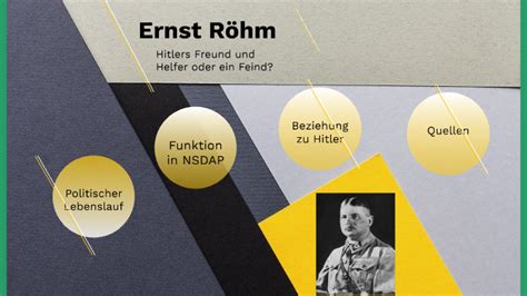 Ernst Röhm By Sophia Allemeyer On Prezi