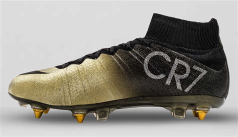 Nike Unveiled Mercurial Superfly Cr7 Rare Gold Boots To Celebrate