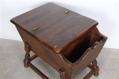 Old Tavern Dough Box End Table By Ethan Allen Ebth