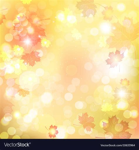 Free Download Blurred Autumn Soft Warm Background Royalty Free Vector