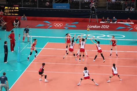 Earls Court Olympic Womens Volleyball Quarter Finals Japa Flickr