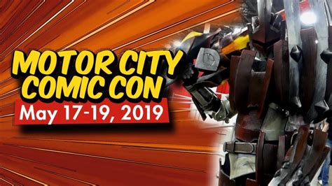 Cosplay Music Video Motor City Comic Con 2019 Youtube