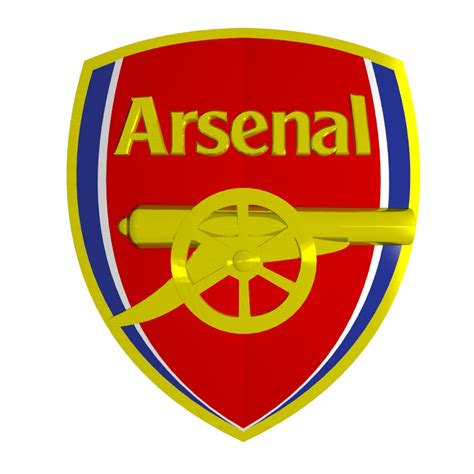 Box 3dsm Escudo Do Arsenal Arsenal Crest