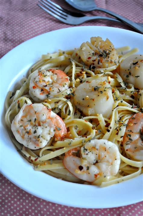Seafood Linguine Eat What Tonight