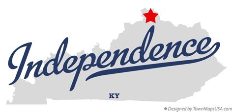 Map Of Independence Ky Kentucky