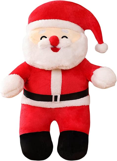 Reybeyola Santa Claus Plush Stuffed Toy Cute Cartoon Plush