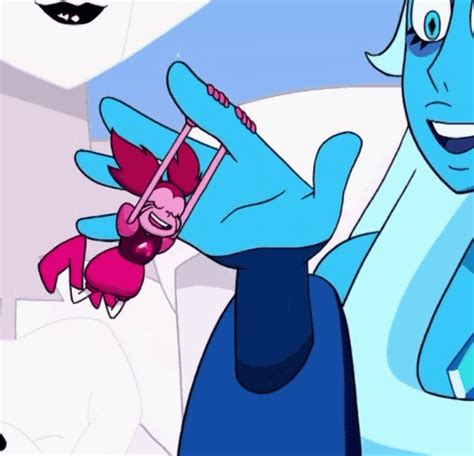 Happy Spinel  By Pinkunohato On Deviantart Steven Universe  Blue Diamond Steven