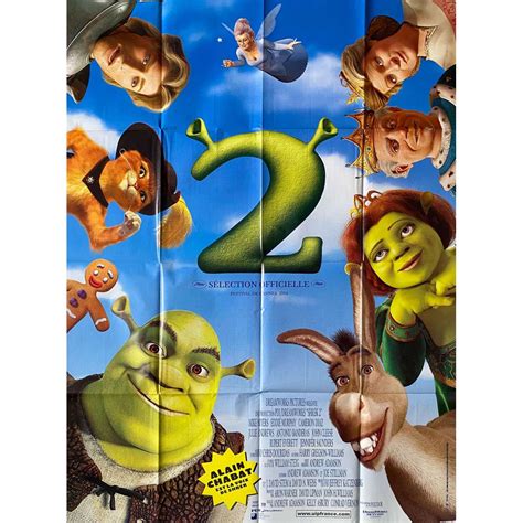 Shrek 2 French Movie Poster 47x63 In 2004