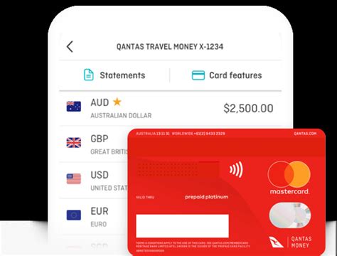 Load Your Prepaid Travel Card Qantas Travel Money Card