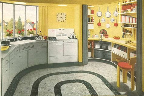 1940s Interior Home Design