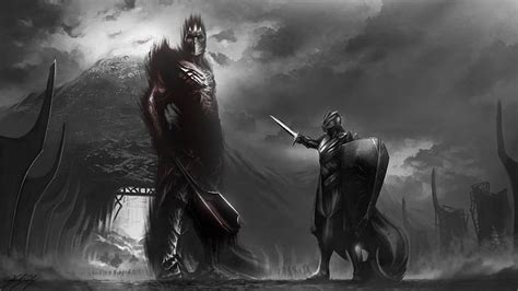 Hd Wallpaper Game Scene Fantasy Art The Lord Of The Rings Morgoth