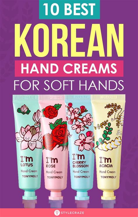 10 Best Korean Hand Creams According To A Dermatologist 2023 Hand