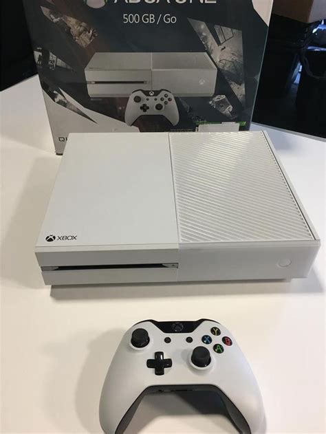 Xbox One 500gb White Console Special Edition Quantum Break Bundle