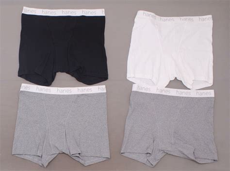 Hanes Premium Womens 4 Pairs Comfortsoft Cotton Mid Thigh Boxer Brief Biggybargains