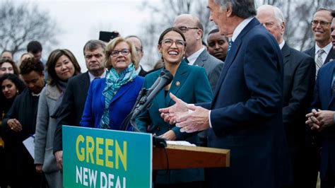 Ocasio Cortez Democrats Propose Green New Deal To Counter Climate