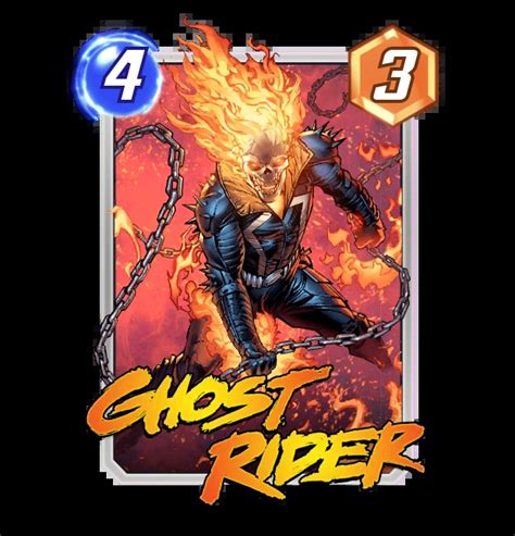 Ghost Rider Marvel Snap Card Database