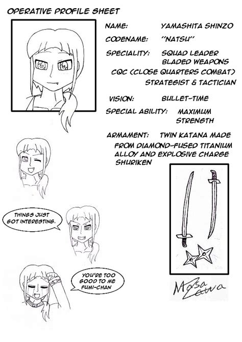 Shinzo Character Profile Sheet By Masazawa On Deviantart