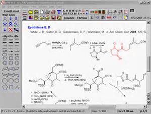 A good procedure for visualizing a molecule in 3d while preserving your drawing in the sketch pad is to first draw the molecule in structure mode, then press the [copy to. Drawing Chemical Structures