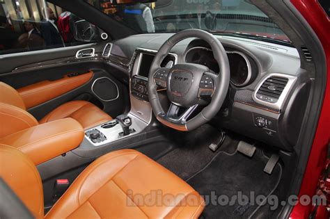 Jeep Grand Cherokee Srt Interior At Auto Expo 2016