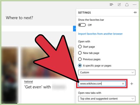 How To Change Your Homepage In Microsoft Edge Steps