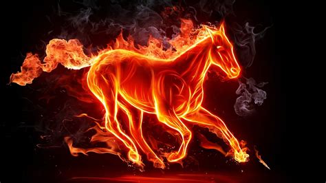 2048x1152 Fiery Horse 4k 2048x1152 Resolution Hd 4k Wallpapers Images