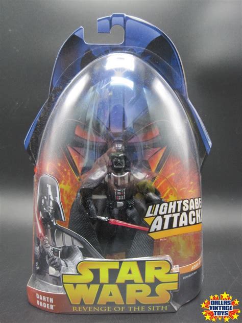 2005 Hasbro Star Wars Revenge Of The Sith Darth Vader Lightsaber Attack