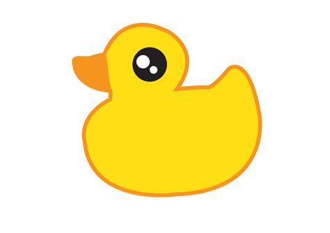 Cartoon Duck Duck Png Images Yellow Rubber Duck Trans