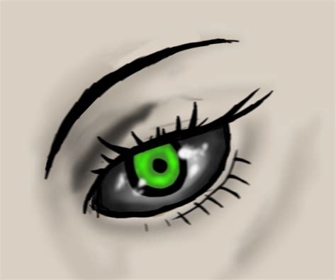 Green Eye By Misspsycopath On Deviantart