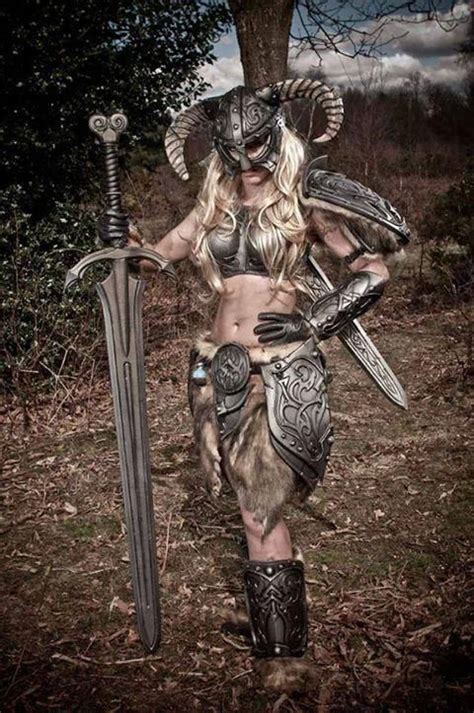 Viking Female Warrior Jpeg Skyrim Cosplay