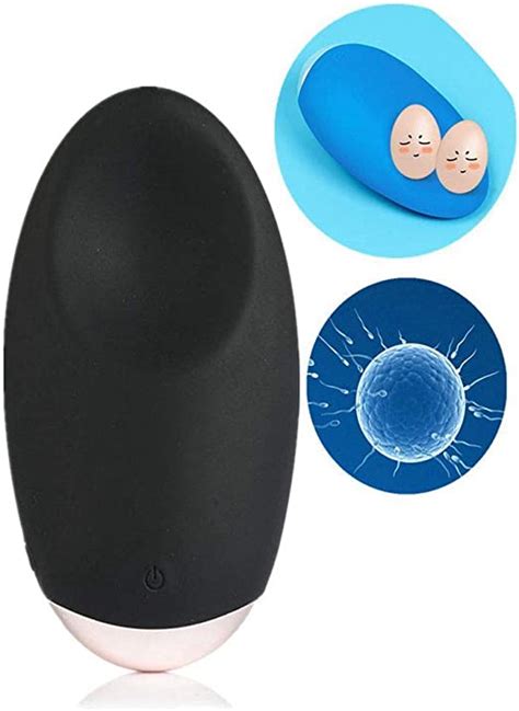 Electric Train Masturbator For Men Scrotum Testicle Vibrator Egg Testis Massage Delay Adult Toys