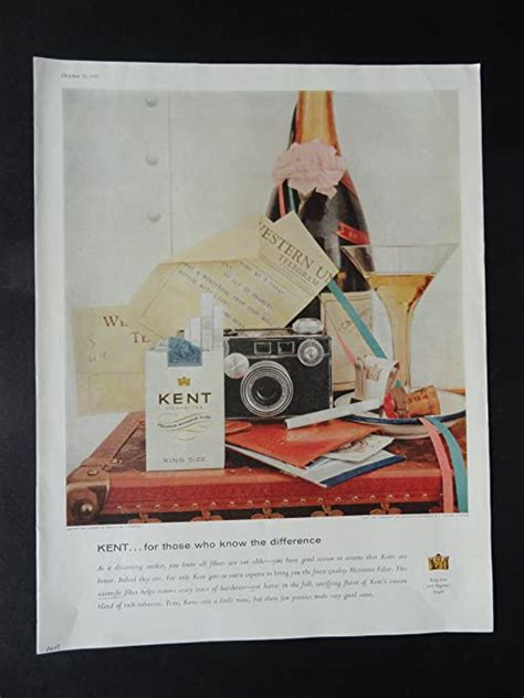 Kent Cigarettes Full Page Print Ad 10 12 X 13 12