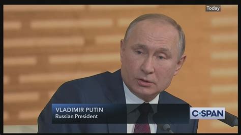 Russian President Putin Holds Annual News Conference C