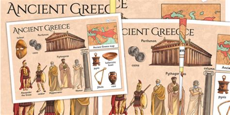 Ancient Greece Large Display Poster Teacher Made