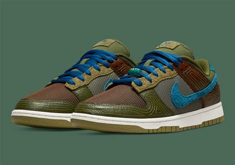 Nike Dunk Low Brown Olive Dr0159 200 Release Info
