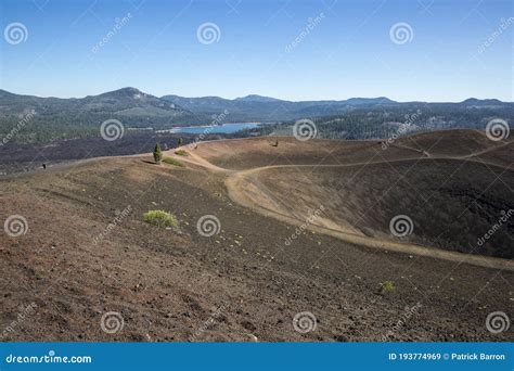 Cinder Cone In Lassen Volcanic National Park Stock Image Image Of