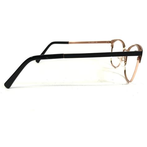 michael kors eyeglasses frames mk3012 adrianna iv 1113 black rose gold 51 17 135 eyeglass frames