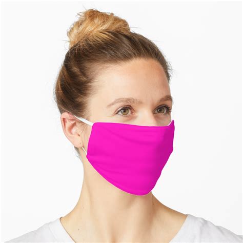Hot Pink Face Mask Mask By Alisam19 Redbubble
