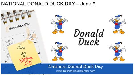 National Donald Duck Day June 9th Walt Disney World Touringplans Discussion Forums
