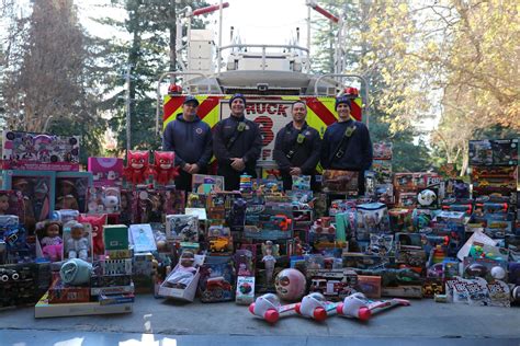 This Years Toys For Tots Toy Yuba City Firefighters