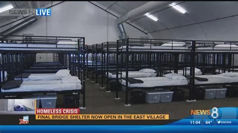 Final Bridge Shelter For San Diegos Homeless Opens In The East Village