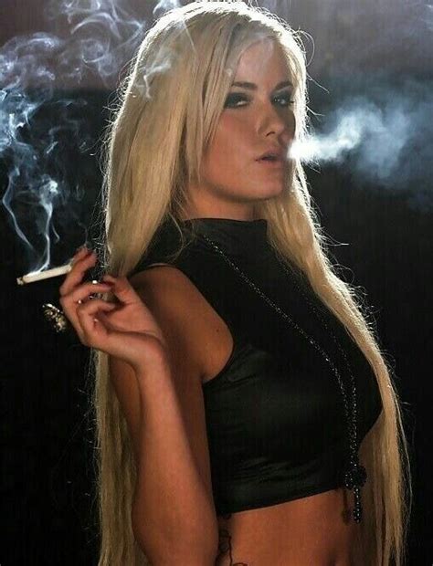 T M Smoking Ladies Girl Smoking Girls Out Blonde Beauty Lolita